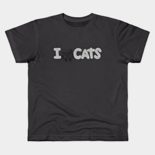 I Love Cats Kids T-Shirt